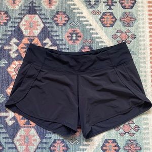 Lululemon speed up low rise shorts